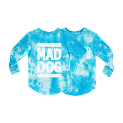 MAD DOG BOYS LONG SLEEVE TIEDYE BLUE